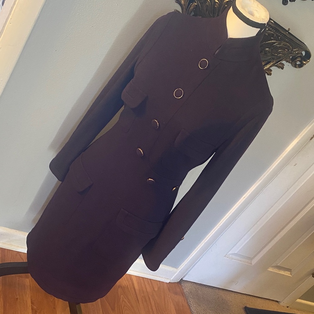🌹💜💛💝Gorgeous and fancy 💜vintage 100% authentic purple Chanel Dress.